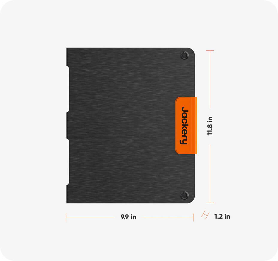 Panel Solarny Jackery SolarSaga 40 Mini wymiary